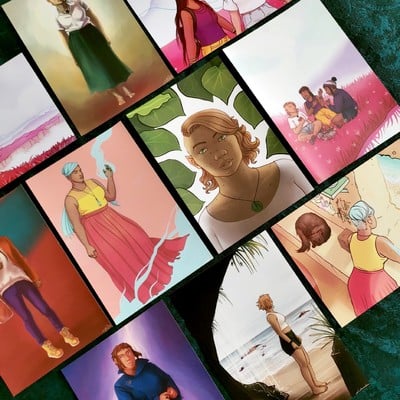 MINI PRINTS - Mistlands (original comic)