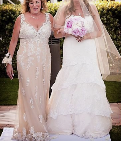 V Neck Mother of the Bride Dresses 