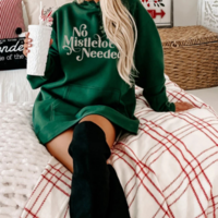 Casual Long Sleeve Hoodie Sweater - Thumbnail 1