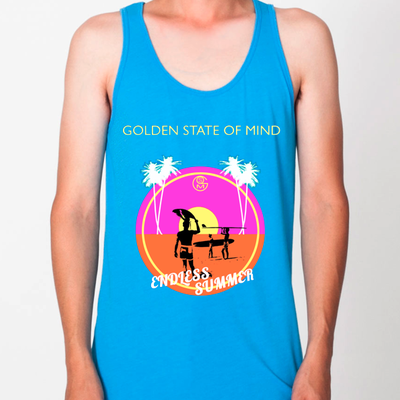 Endless summer tank - neon blue