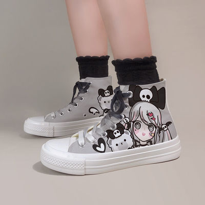 Fashion cool girl canvas sneaker