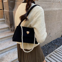 Underarm Bag Vintage Design Female  - Thumbnail 7
