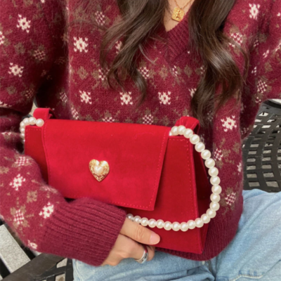 Underarm bag vintage design female 