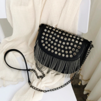  Diamonds Shoulder Bags Sexy Rivet Shoulder - Thumbnail 1