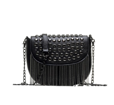  Diamonds Shoulder Bags Sexy Rivet Shoulder
