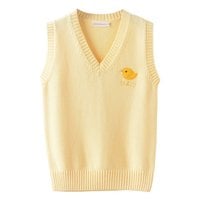 Yellow Girl Style Yellow Chick Embroidery - Thumbnail 2
