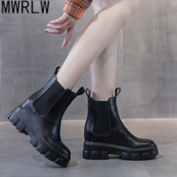 Hidden Heel Ankle Boots For Women - Thumbnail 3