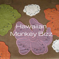 "BROWN - STUDDED FLOWERS" Designer Island Bag - Thumbnail 3