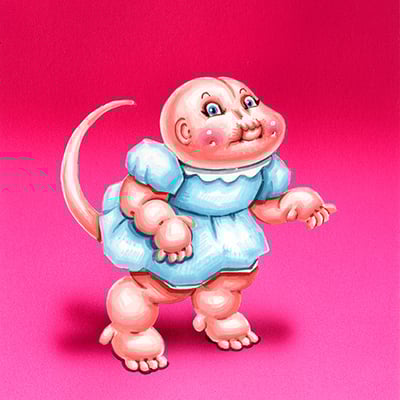 Spliced bryce / tess tube final art - horrorible kids - series 6 2021