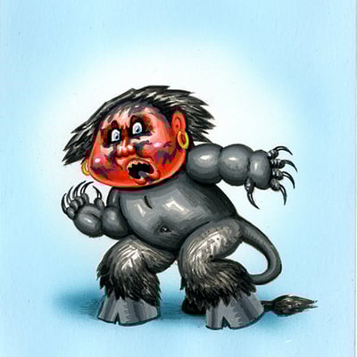 In sidney ous / further a. wade final art - horrorible kids - series 6 2021