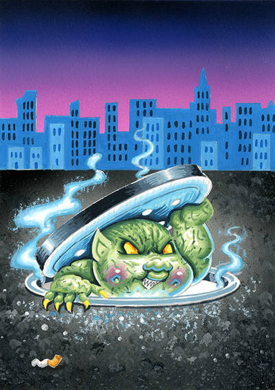 BUD C.H.U.D. / Sewer STU Final Art - Horrorible Kids - Series 6 2021