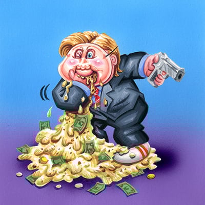 Purgin' preston/ yup peter final art - horrorible kids - series 6 2021