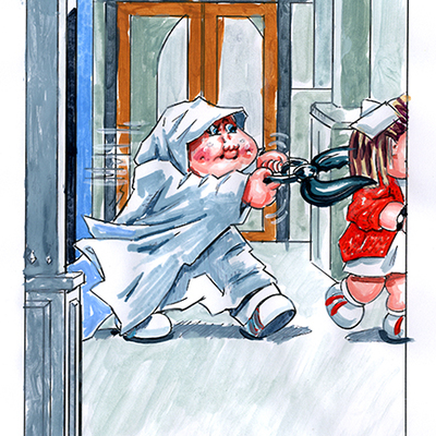 Jumps kara / lee jenn color rough - horrorible kids - series 6 2021 - Thumbnail 2