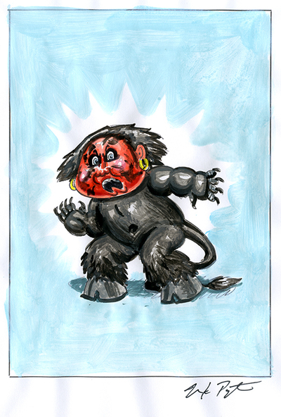 In SIDNEY ous / Further A. WADE Color Rough - Horrorible Kids - Series 6 2021