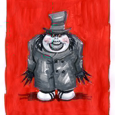 Bobby dook / pop-up brooke color rough - horrorible kids - series 6 2021 - Thumbnail 3