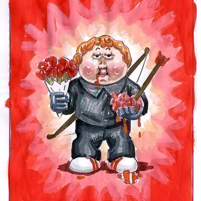 Val end time / stupid cupid color rough - horrorible kids - series 6 2021 - Thumbnail 1