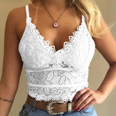 Sexy lace backless tops - Thumbnail 3