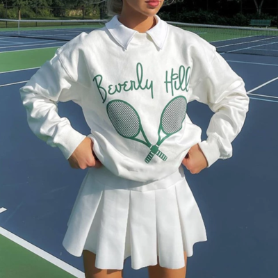 Beverly hill tennis sweatshirt