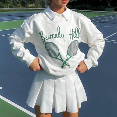 BEVERLY HILL TENNIS SWEATSHIRT