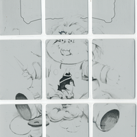 CHARLES Leaky Ray / BRAD Douripped 9 Plate Puzzle Sets - Thumbnail 3