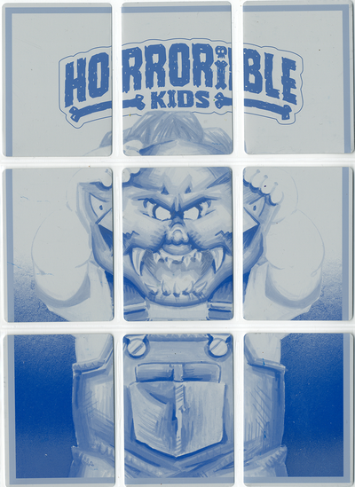 Haunted HOLLY / R.L. STINA 9 Plate Puzzle Sets