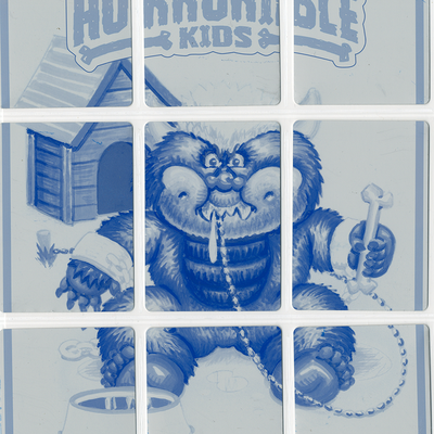 Mya pet monster / james growlman 9 plate puzzle sets - Thumbnail 3