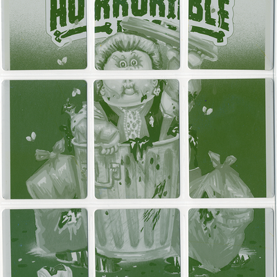 Trash candace / leftover linnea 9 plate puzzle sets