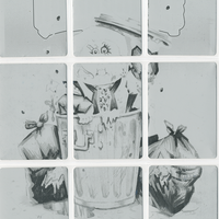 Trash CANDACE / Leftover LINNEA 9 Plate Puzzle Sets - Thumbnail 3