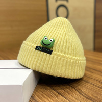 Cute Cartoon Frog Knit Hat Beanie - Thumbnail 6