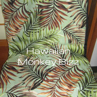 "GREEN - FERNS" Hawaiian Car Seat Covers - 2PC (BARK CLOTH) - Thumbnail 1