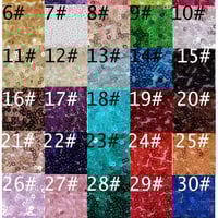 Sparkly Mermaid Scoop Neck Hot Pink Sequins Prom Dresses - Thumbnail 4