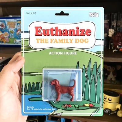 The family dog action figure (one-of-a-kind)