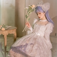 Starry Sky Night White Dream Fairy Dress - Thumbnail 8