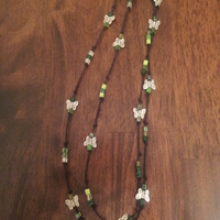 Dainty butterfly Necklace - Thumbnail 2