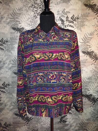 Paisley Print Blouse 