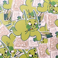 Writer Goblin Sticker - Thumbnail 1