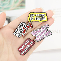 CUTE QUOTES PINS ( SET / 7 PCS ) - Thumbnail 2