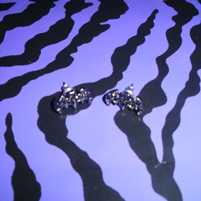 Bat earrings