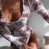 Fashion Sexy Long Sleeve dress - Thumbnail 2