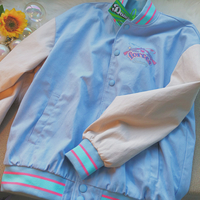 Original cute cartoon cats armed team baseball uniform jacket - Thumbnail 7