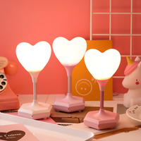Creative cute bedside table lamp love LED decorative lamp bedroom night light - Thumbnail 4