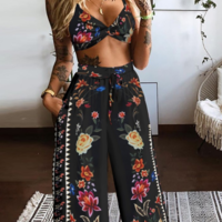 Fashion Print Two-Piece Set - Thumbnail 2