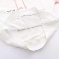 Cute Sweet Pastel Pink Cat Fish Print Soft Long Sleeve Hoodie Sweatshirt Pullover Aesthetic Casual E-Girl Kawaii Korean Japanese Harajuku - Thumbnail 8