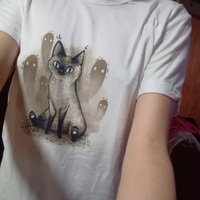 Cute Spooky Black Cat Halloween Horror Print Oversized Short Sleeve Shirt Aesthetic Casual E-Girl Kawaii Korean Japanese Harajuku - Thumbnail 8