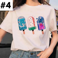 Cute Moon Water Soda Drink Can Print Oversized Short Sleeve Shirt Aesthetic Casual E-Girl Kawaii Korean Japanese Harajuku - Thumbnail 5