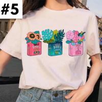 Cute Moon Water Soda Drink Can Print Oversized Short Sleeve Shirt Aesthetic Casual E-Girl Kawaii Korean Japanese Harajuku - Thumbnail 6