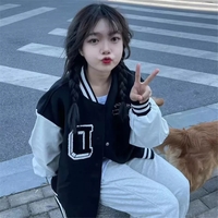 Cute Kitty Cat Cartoon Black Oversize Zipper Jacket Hoodie Sweatshirt Pullover Vintage Aesthetic Casual E-Girl Kawaii Korean Japanese Harajuku - Thumbnail 1