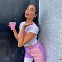 Cute 90s Vintage Hot Pink Car Print White Short Sleeve T-shirt Crop Top Aesthetic Casual E-Girl Kawaii Korean Japanese Harajuku - Thumbnail 1