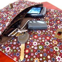 Mini Clutch - Floral Cords - Thumbnail 3