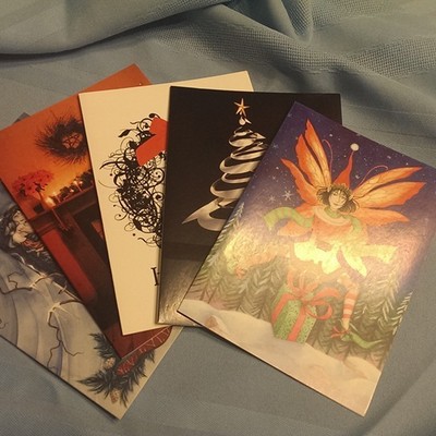 Card - yule assorted set of 5